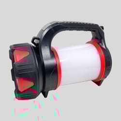 Dorcy LifeGear 1200 lm Black/Red LED Flashlight Lantern