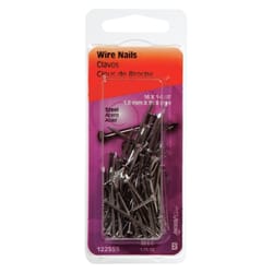 Hillman 16 Ga. X 1-1/4 in. L Bright Steel Wire Nails 1 pk 1.75 oz Hillman 16 Ga. X 1-1/4 in. L Bright Steel Wire Nails 1 pk 1.75 oz