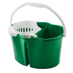 Libman 4 gal Wringer Bucket Green/White