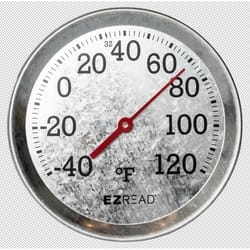 Headwind EZRead Dial Thermometer Metal Silver