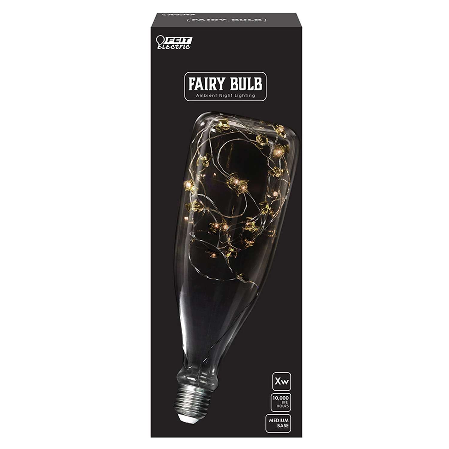 FEIT Electric Fairy Bottle E26 (Medium) LED Bulb Soft White 0 Watt