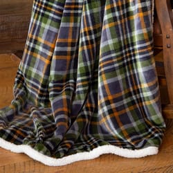 Carstens Inc 68 in. H X 2 in. W X 54 in. L Multicolored Polyester Plush Throw Blanket