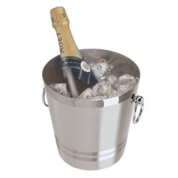 OGGI 4.25 qt Silver Stainless Steel Champagne Bucket