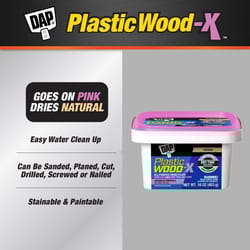 DAP Plastic Wood-X Natural Wood Filler 16 oz