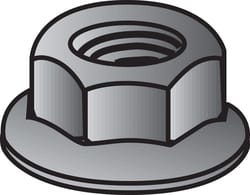 HILLMAN 1/4 in. Zinc-Plated Steel USS Whiz Lock Nut 1 pk
