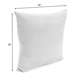 Jordan Manufacturing Polyester Throw Pillow 16 in. H X 16 in. W