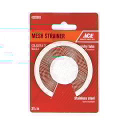 Ace 2-3/4 in. D Stainless Steel Stainless Steel Mesh Strainer