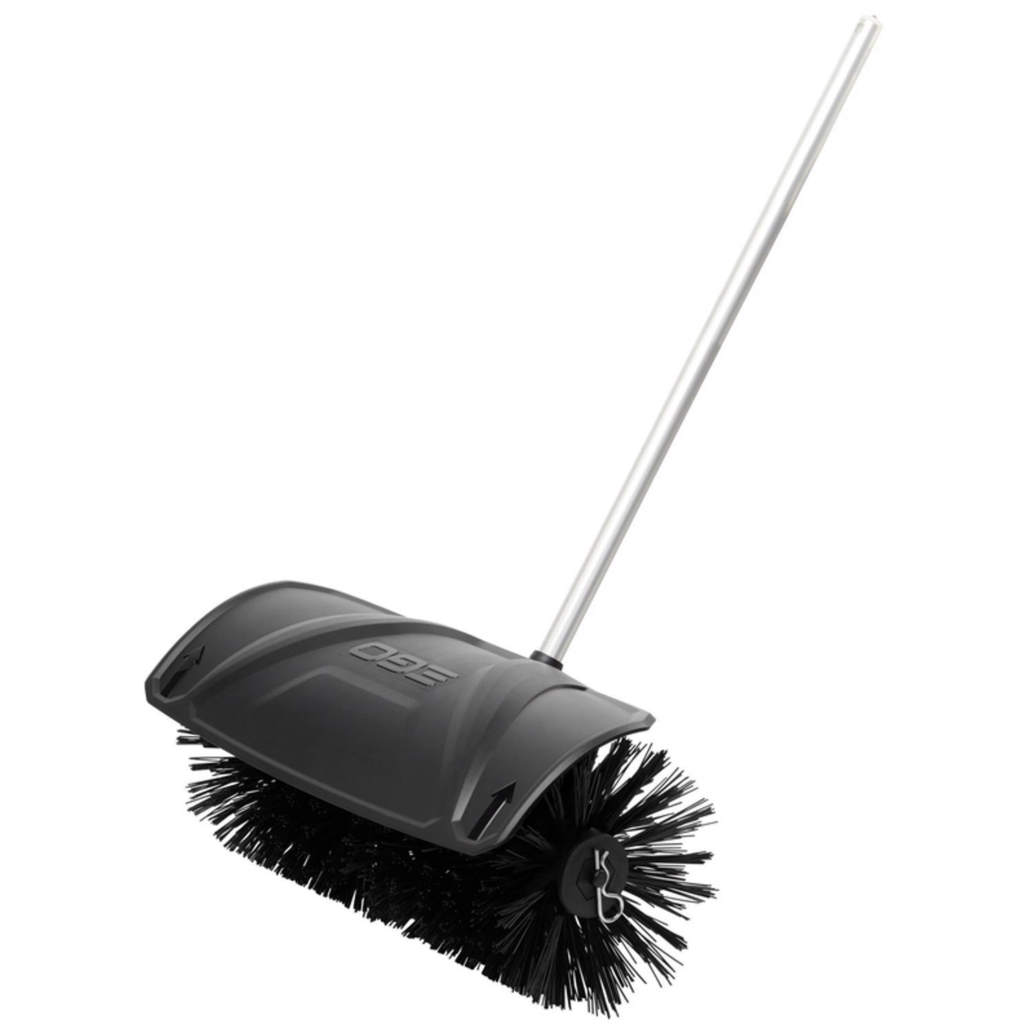 O-Cedar 10 in. W Soft Bristle 54 in. Steel Handle Deck Brush - Ace Hardware