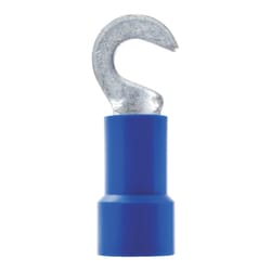 Jandorf 16-14 Ga. Insulated Wire Terminal Hook Blue 5 pk