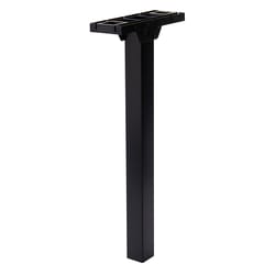 Architectural Mailboxes Patriot 46.9 in. Powder Coated Black Polymer Mailbox Post