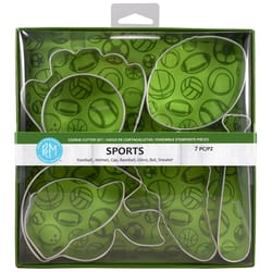 R&M International Silver Steel Cookie Cutter Set