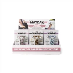 Mayday 2-In-1 Emergency Escape Hammer Carbon Steel 1 pk