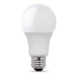 Feit A19 E26 (Medium) LED Bulb Soft White 60 Watt Equivalence 4 pk