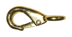 Baron 3/8 in. D X 2 in. L Polished Bronze Quick Snap 50 lb
