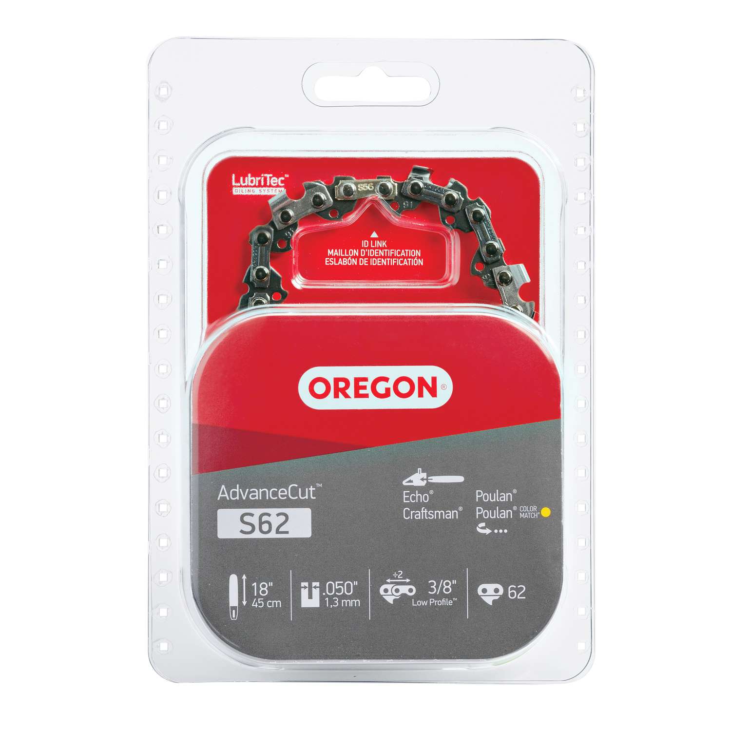 Oregon AdvanceCut 18 in. 62 links Chainsaw Chain Ace Hardware