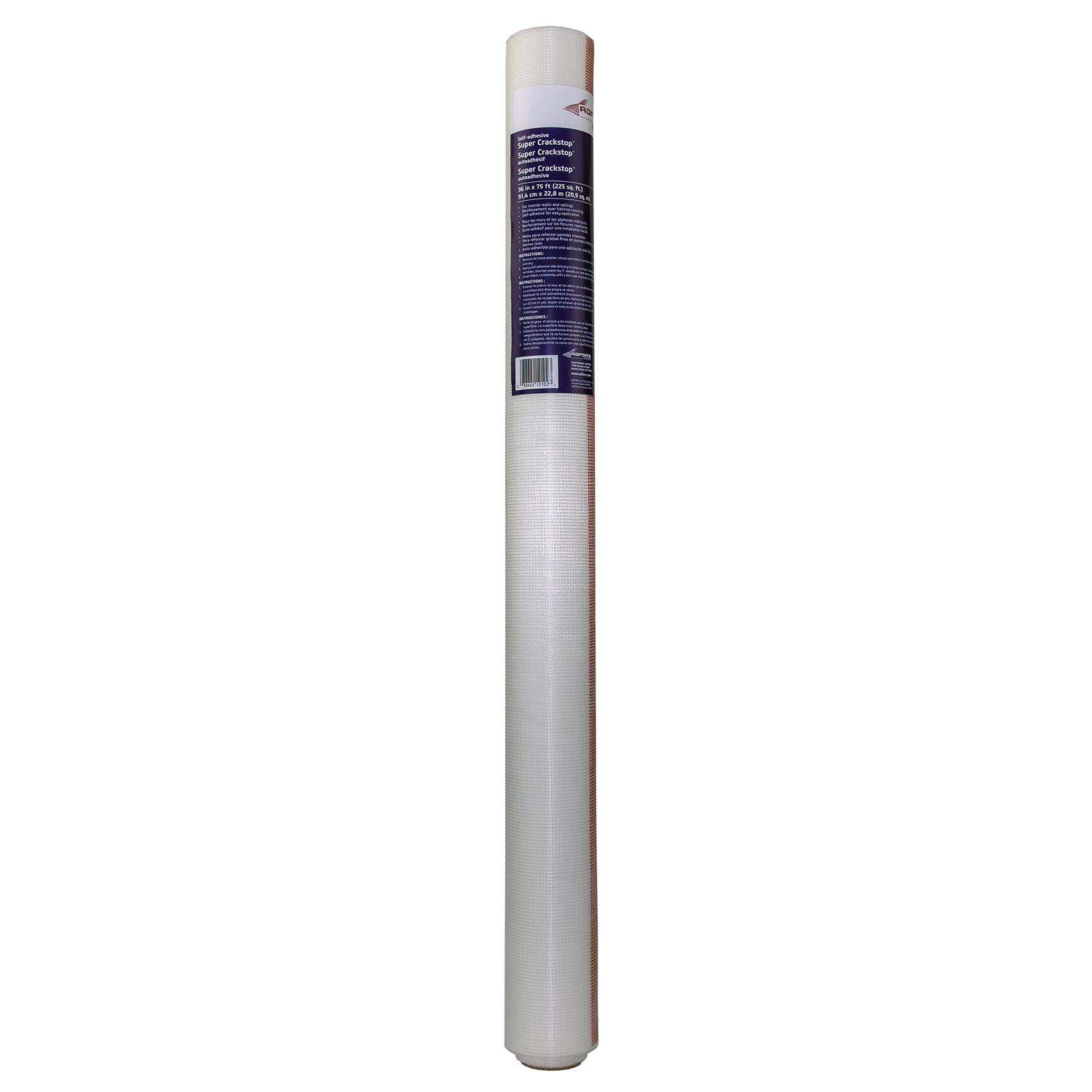 Saint-Gobain ADFORS FibaTape 75 ft. L X 36 in. W Fiberglass Mesh White ...