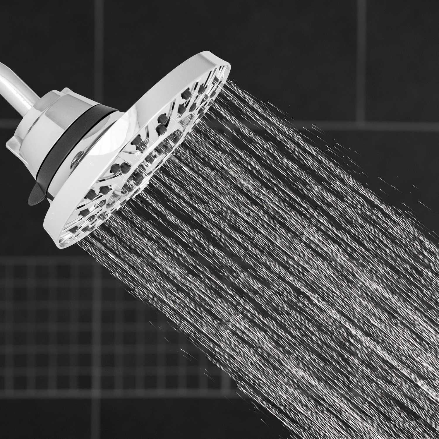 Waterpik EcoFlow Chrome 7 settings Showerhead 1.8 gpm Ace Hardware