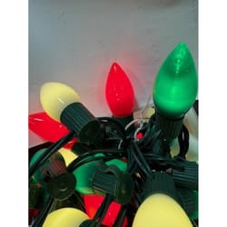 Celebrations Classic LED C9 Multicolored 25 ct String Christmas Lights 49 ft.