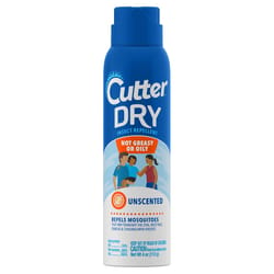 Cutter Dry Insect Repellent Liquid For Mosquitoes/Other Flying Insects 4 oz