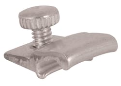 Prime-Line Mill Aluminum Storm Door Panel Clip For 1/2 inch 8 pk