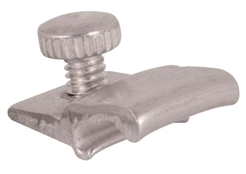 Crawford Textured Silver Spring Steel Grip Clip For 0.16 4 pk