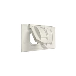 Bell Rectangle Aluminum 1 gang 2.81 in. H X 4.56 in. W Weatherproof Cover