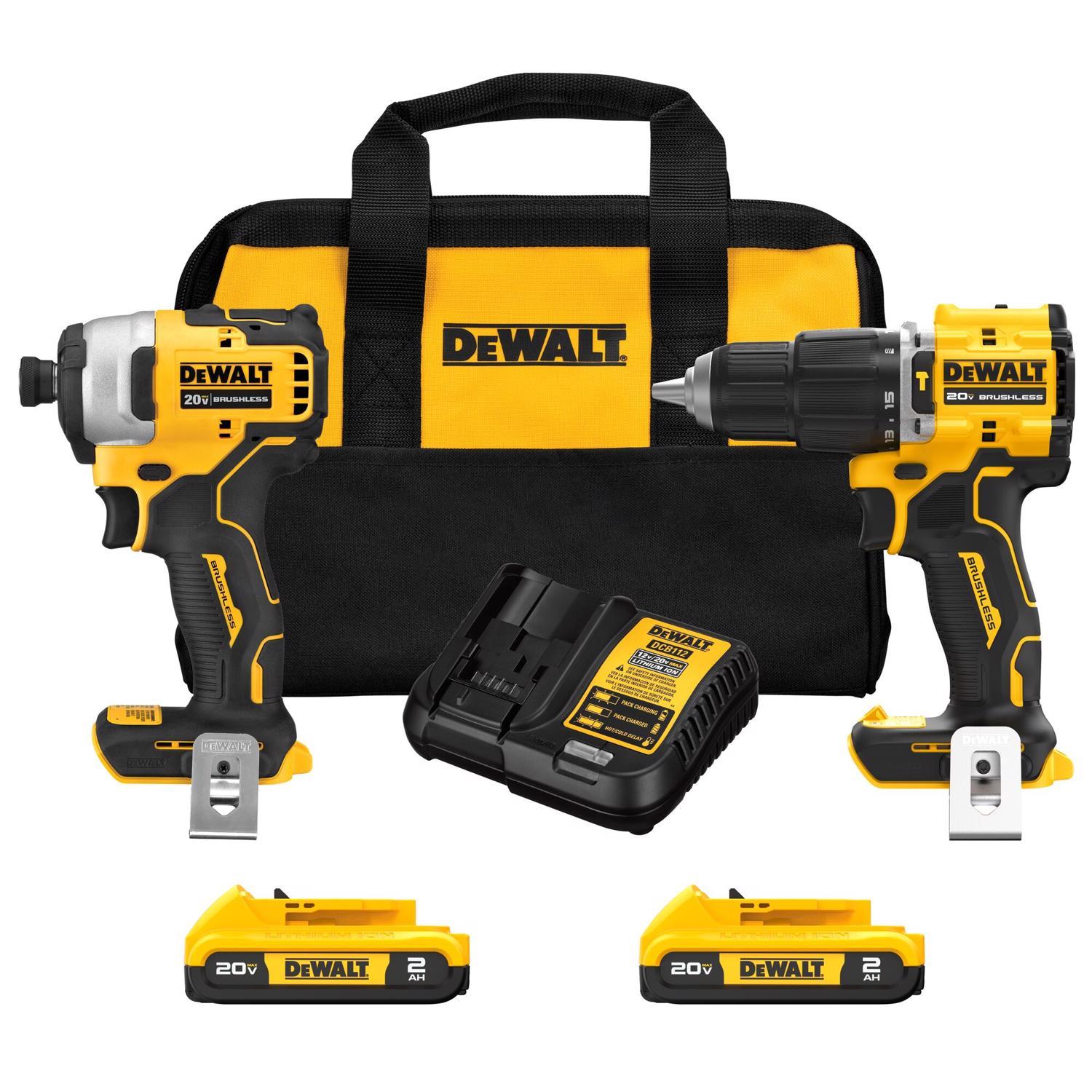 DeWalt 20V MAX ATOMIC Cordless Brushless 2 Tool Combo Kit -  DCK226D2