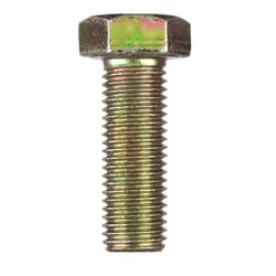 HILLMAN 1 in. D X 3 in. L Heat Treated Steel Hex Head Cap Screw 10 pk