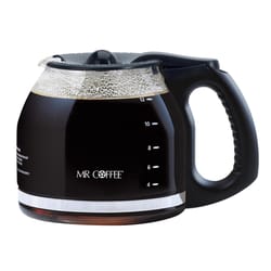 Mr. Coffee Black Glass Carafe