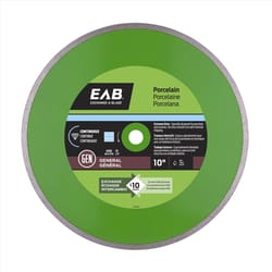 Exchange-A-Blade 10 in. D X 5/8 in. Diamond Continuous Rim Circular Saw Blade 1 pk