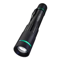 Police Security Dover 800 lm Black LED Rechargeable Flashlight 18650 Battery