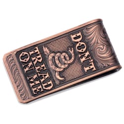 Montana Silversmiths Don't Tread On Me Money clip 1 pk