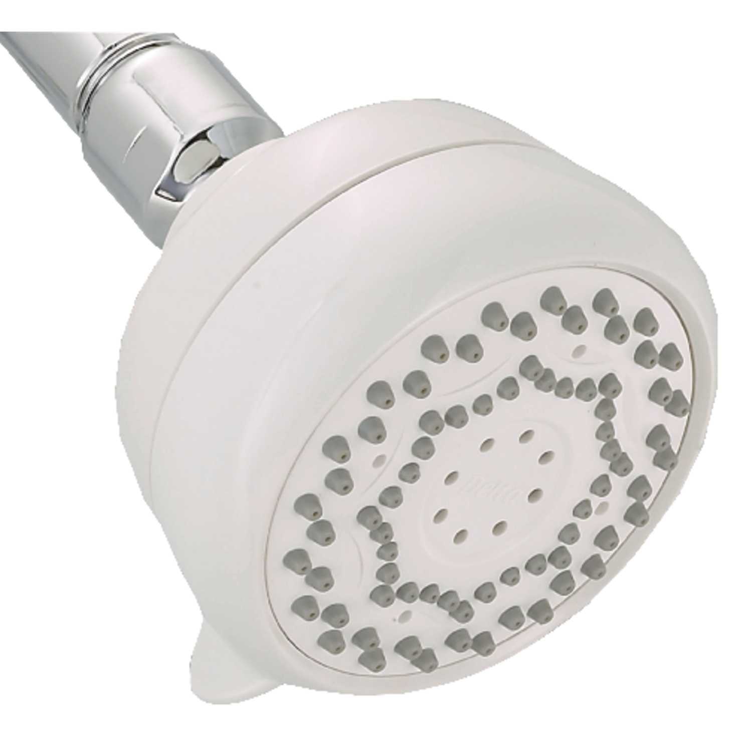 Delta White 7 settings Showerhead 1.75 gpm Ace Hardware