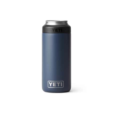 YETI Rambler 12 oz Colster Navy BPA Free Slim Can Insulator - Ace