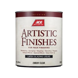 Ace Artistic Finishes Clear Glazing Liquid Interior 1 qt