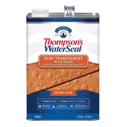 Thompson's WaterSeal Semi-Transparent Natural Cedar Waterproofing Wood Stain and Sealer 1 gal