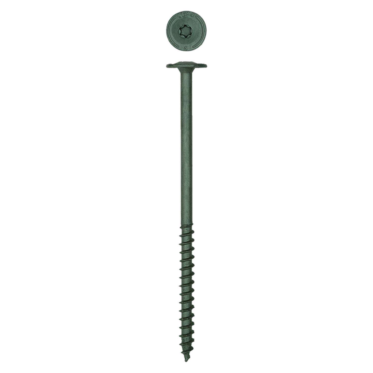 SPAX PowerLag 1/4 in. in. X 5 in. L T30 Washer Head Structural Screws