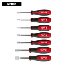 Milwaukee Hollowcore Metric Hollow Shaft Nut Driver Set 7 pc