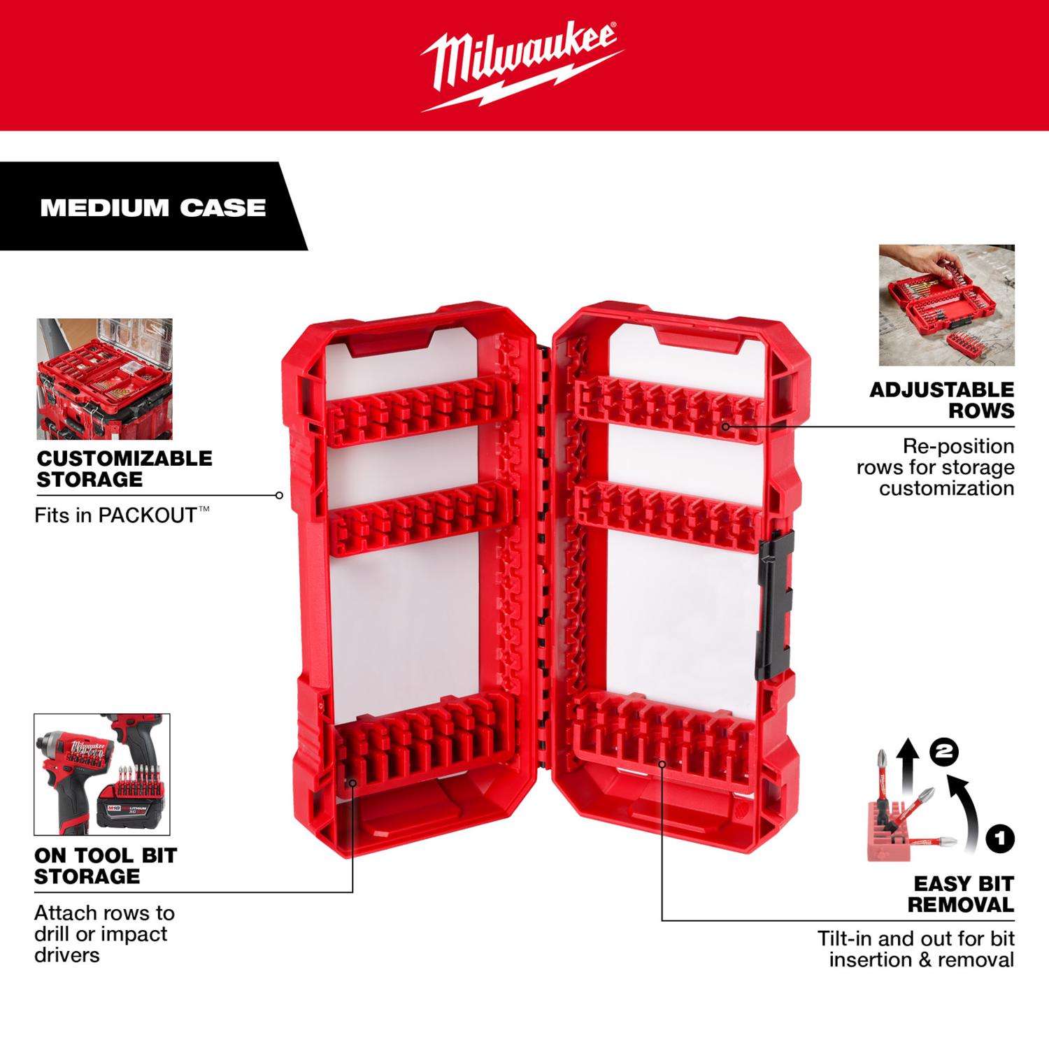 Milwaukee 42 piece driver bit deals set