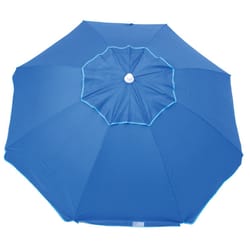 Rio 6.5 ft. Tiltable Pacific Blue Beach Umbrella