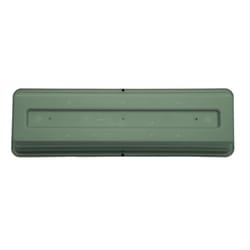 Bloem Durra Cotta 5.75 in. H X 18 in. W X 7.5 in. D Plastic Window Box Basil