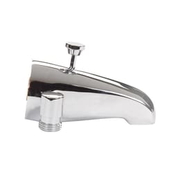 Peerless 1-Handle Chrome Tub Spout