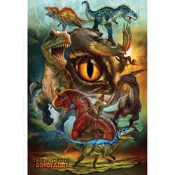 Eurographics Carnivorous Dinosaurs Jigsaw Puzzles Multicolored 100 pc