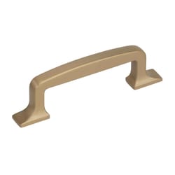 Amerock Westerly Transitional Bar Cabinet Pull 3 in. Golden Champagne 1 pk