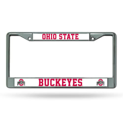 Rico Gray Metal Ohio State University License Plate Frame