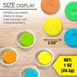 Bazic Products Modeling Dough Assorted 5 pc