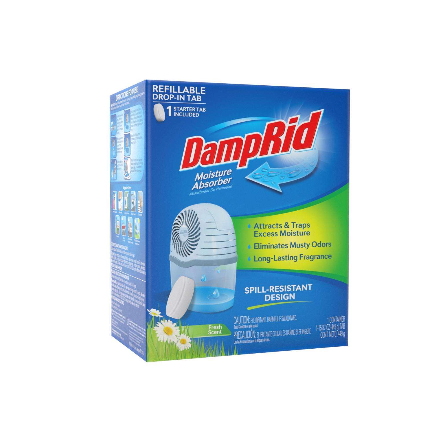 DampRid Refillable Moisture Absorber Fresh Scent 15.87 oz Ace Hardware