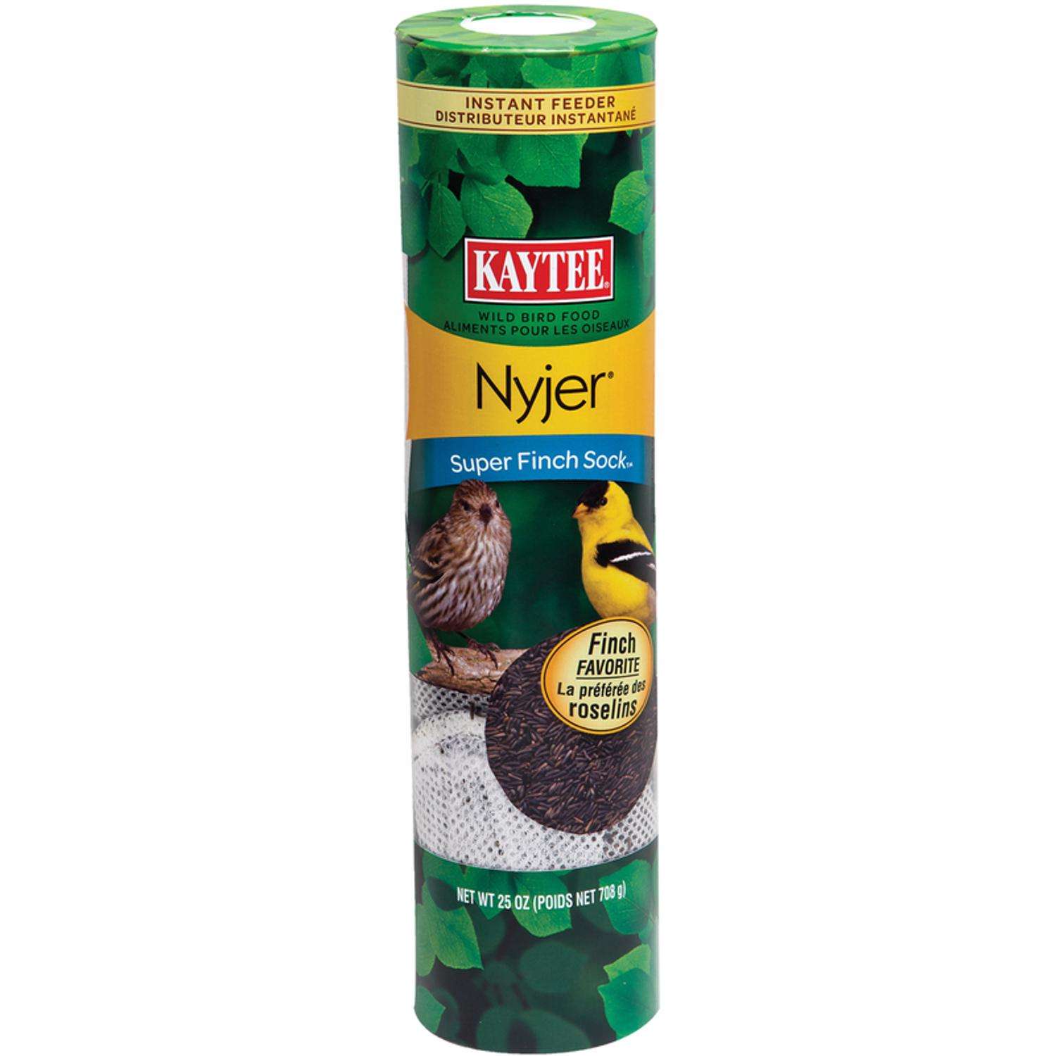Kaytee Nyjer Finch 25 oz Mesh Sock Instant Feeder Bird Feeder Mfr