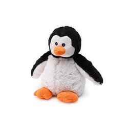Warmies Penguin Stuffed Animal Black/White