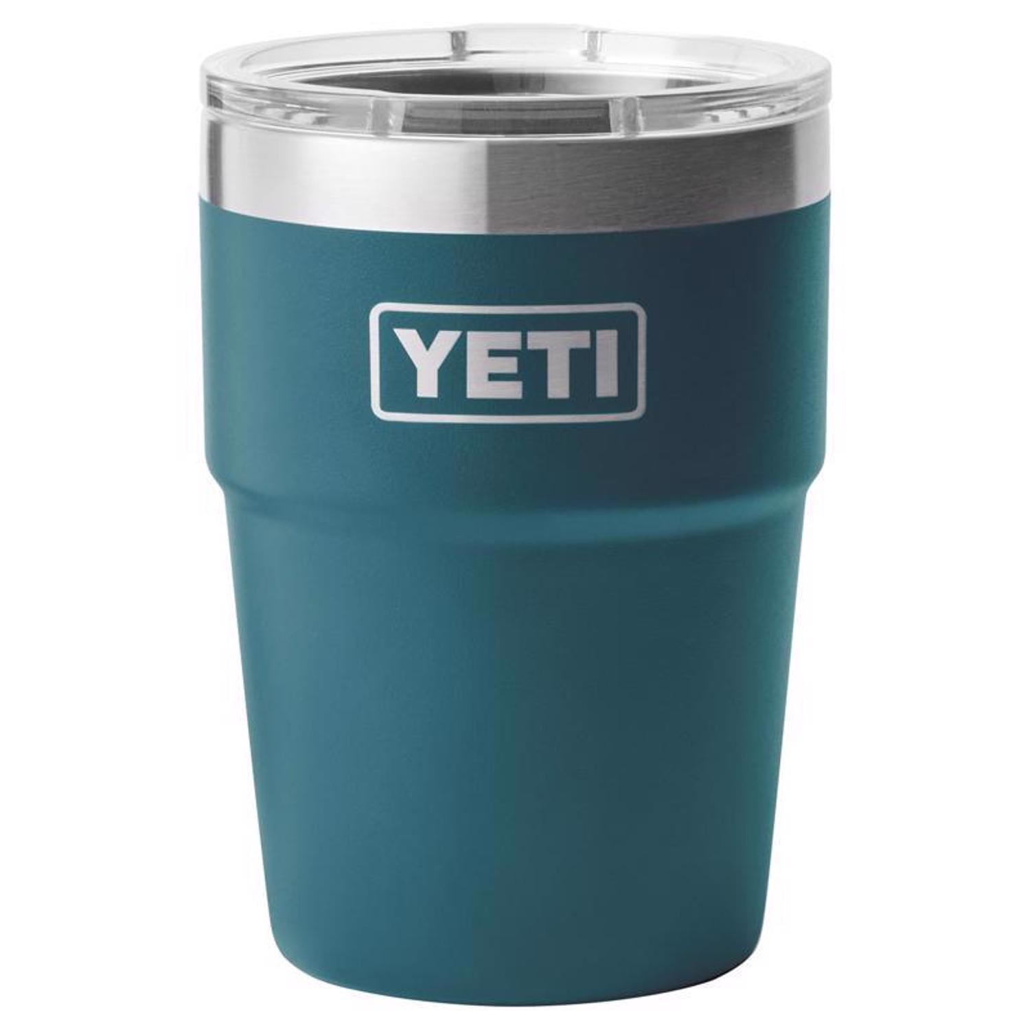 YETI Rambler 16 oz Agave Teal BPA Free Stackable Tumbler